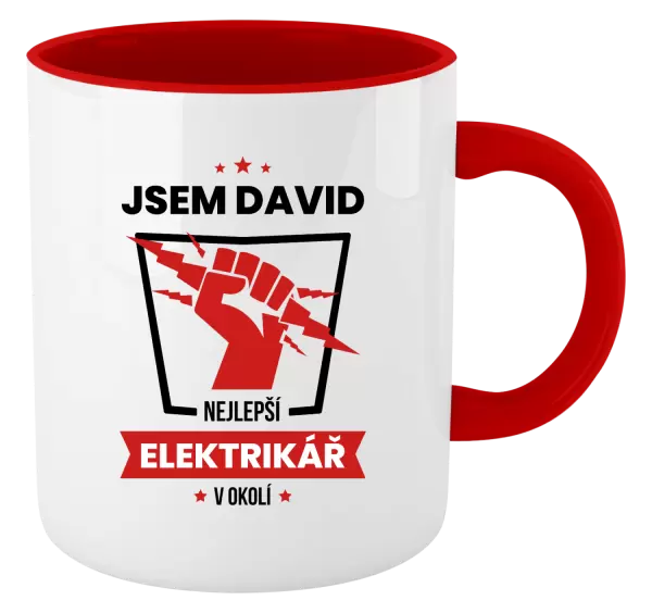 Hrnek Nejlepší v okolí - elektrikář