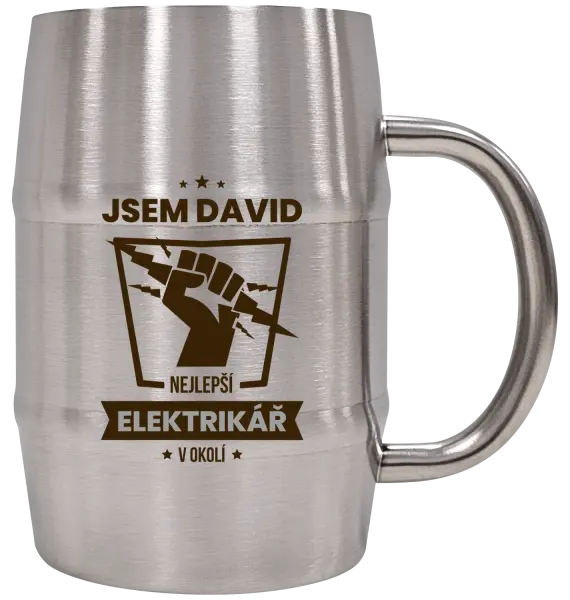 Nerezový chladicí půllitr Nejlepší v okolí - elektrikář