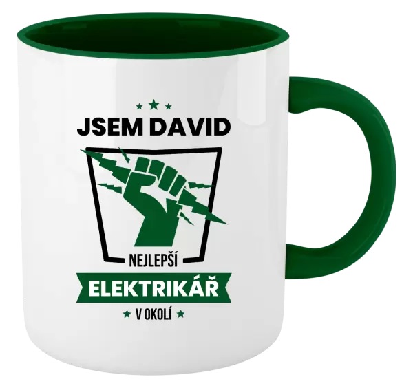 Hrnek Nejlepší v okolí - elektrikář