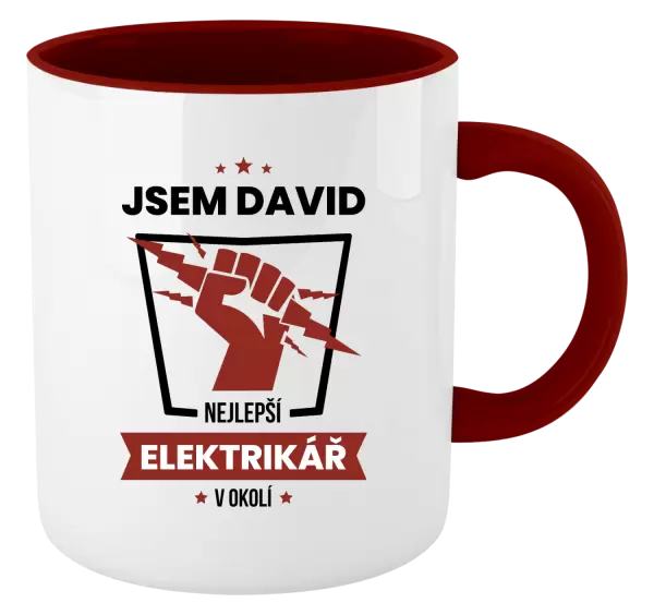 Hrnek Nejlepší v okolí - elektrikář