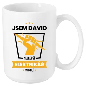 Hrnek Nejlepší v okolí - elektrikář