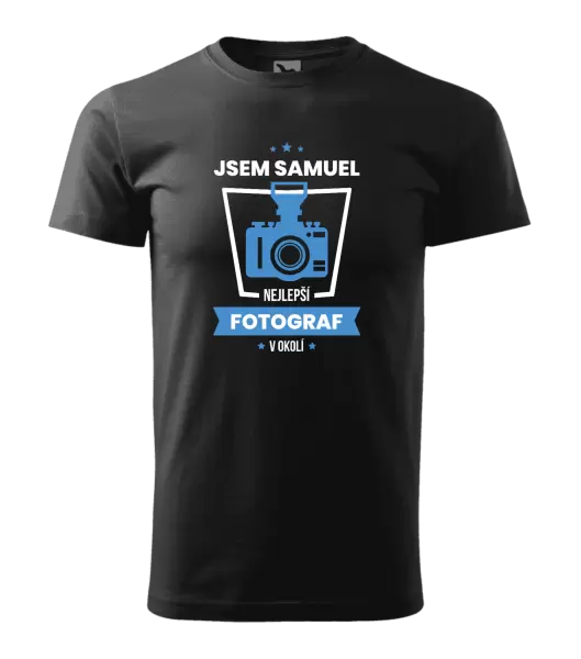 Pánské tričko Nejlepší v okolí - fotograf