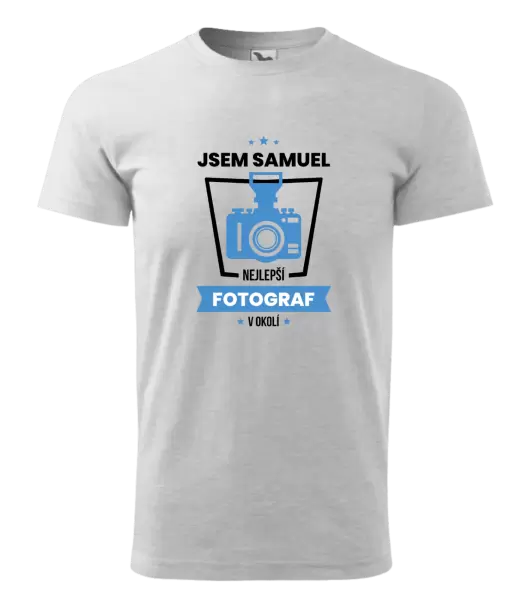 Pánské tričko Nejlepší v okolí - fotograf