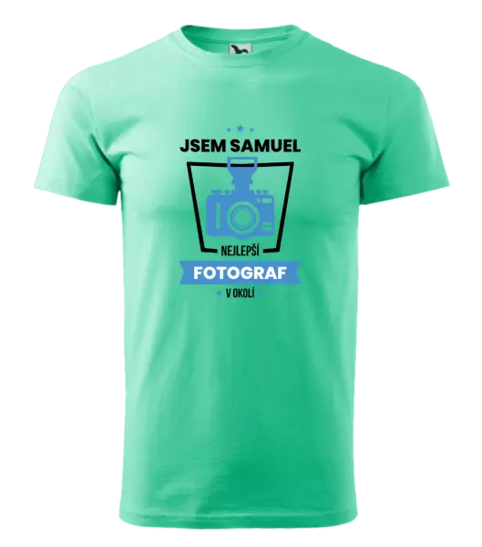 Pánské tričko Nejlepší v okolí - fotograf