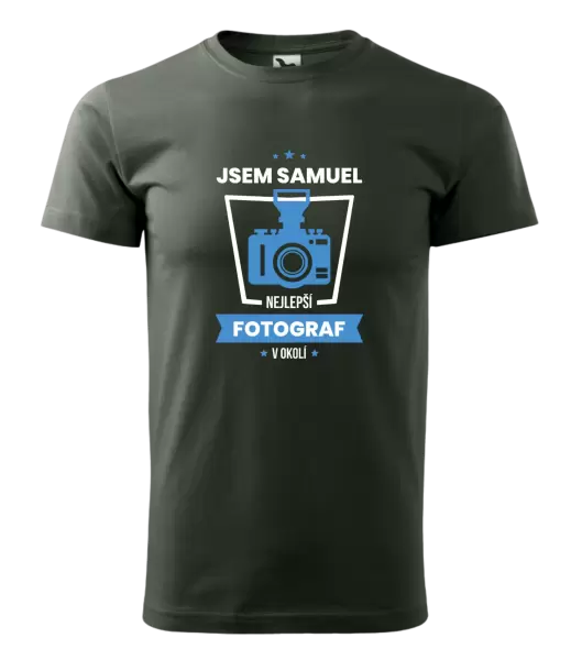 Pánské tričko Nejlepší v okolí - fotograf