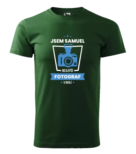 Pánské tričko Nejlepší v okolí - fotograf