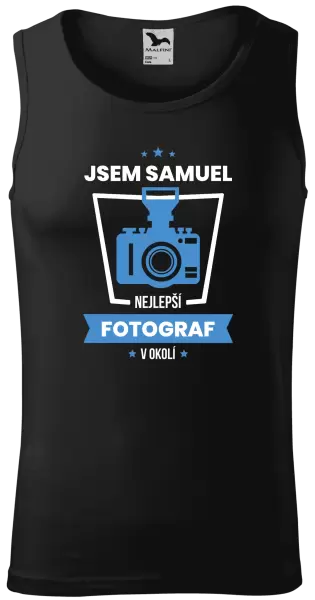 Pánské tílko Nejlepší v okolí - fotograf