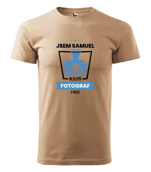Pánské tričko Nejlepší v okolí - fotograf