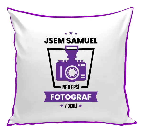 Polštář Nejlepší v okolí - fotograf