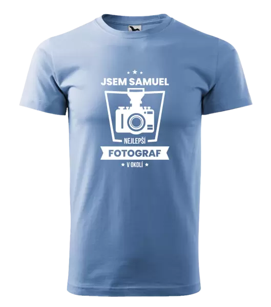 Pánské tričko Nejlepší v okolí - fotograf