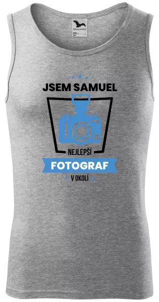 Pánské tílko Nejlepší v okolí - fotograf