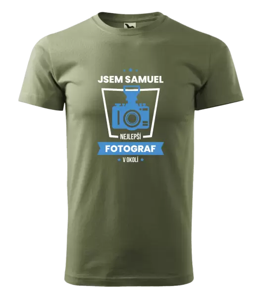 Pánské tričko Nejlepší v okolí - fotograf