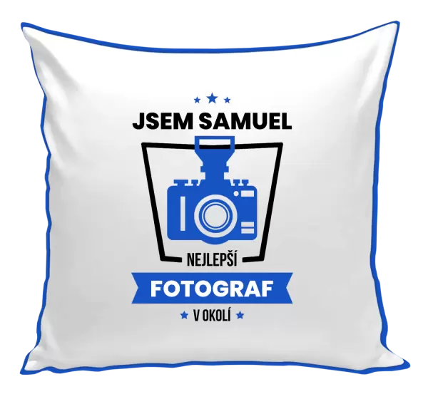Polštář Nejlepší v okolí - fotograf