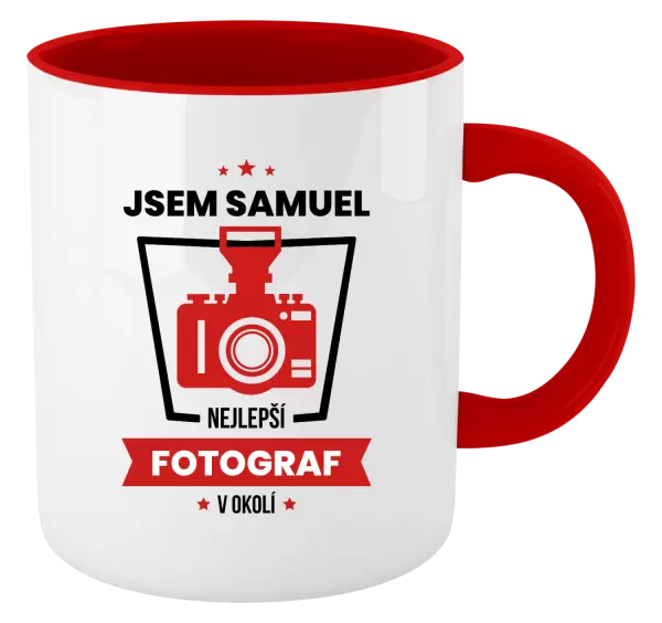 Hrnek Nejlepší v okolí - fotograf