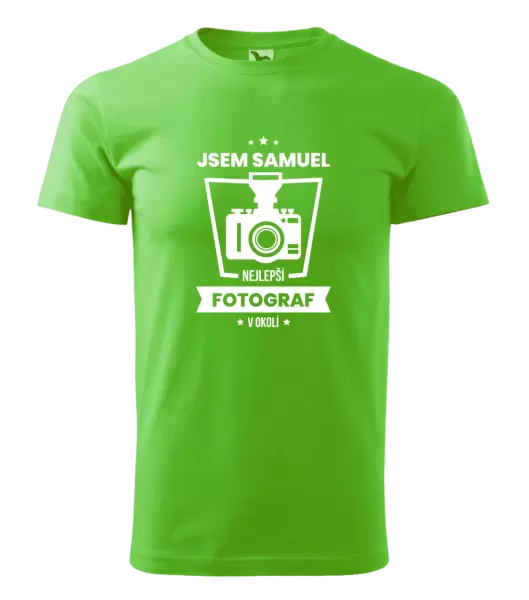 Pánské tričko Nejlepší v okolí - fotograf