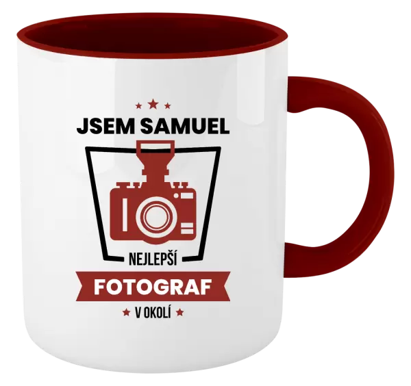 Hrnek Nejlepší v okolí - fotograf