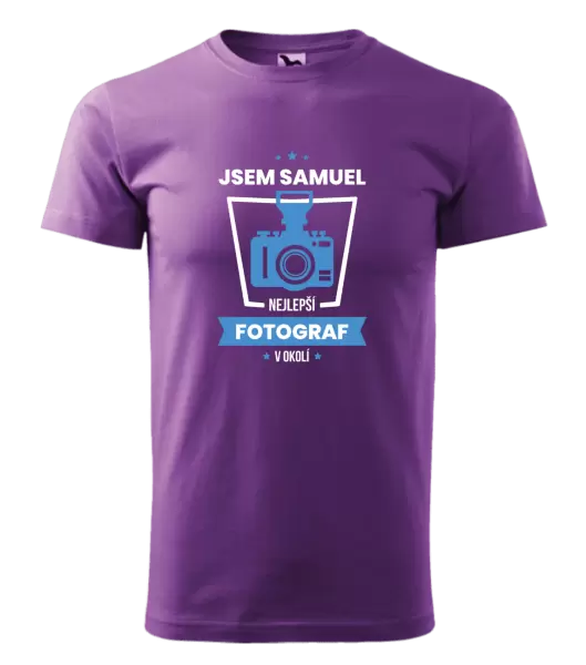 Pánské tričko Nejlepší v okolí - fotograf