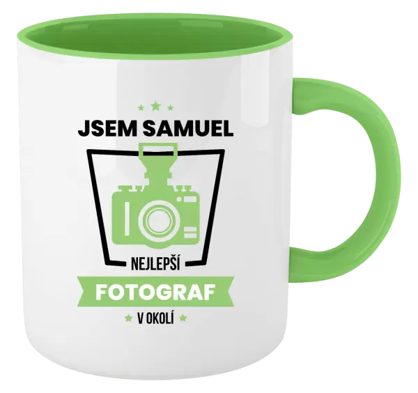 Hrnek Nejlepší v okolí - fotograf