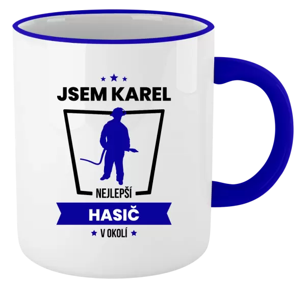 Hrnek Nejlepší v okolí - hasič