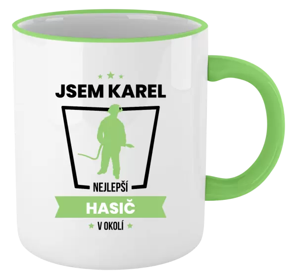 Hrnek Nejlepší v okolí - hasič