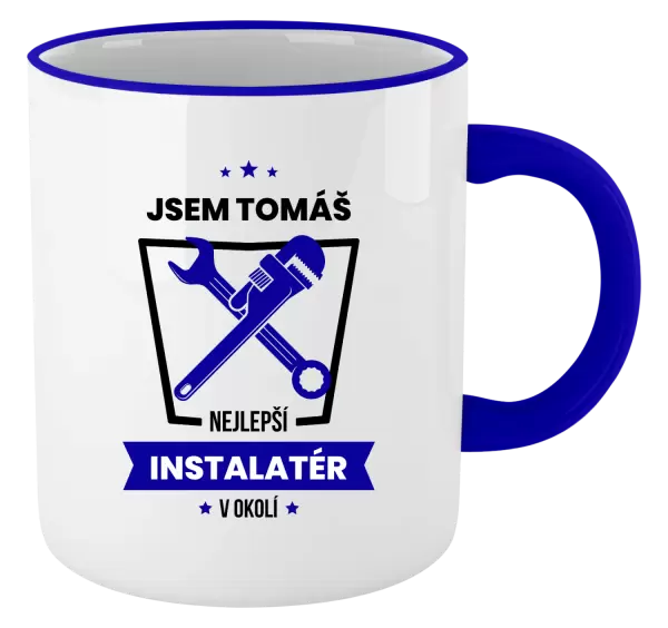 Hrnek Nejlepší v okolí - instalatér