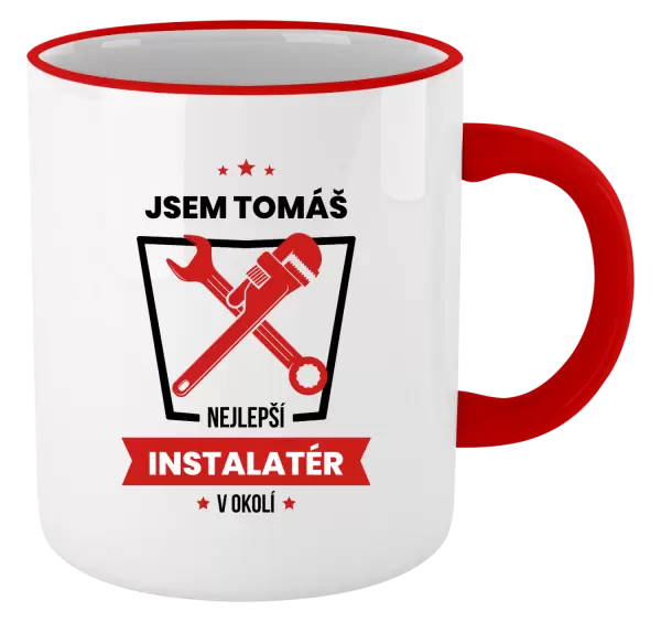 Hrnek Nejlepší v okolí - instalatér