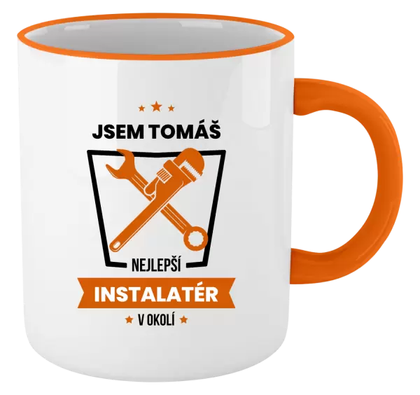 Hrnek Nejlepší v okolí - instalatér