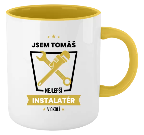Hrnek Nejlepší v okolí - instalatér