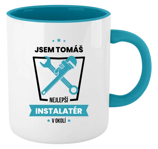 Hrnek Nejlepší v okolí - instalatér
