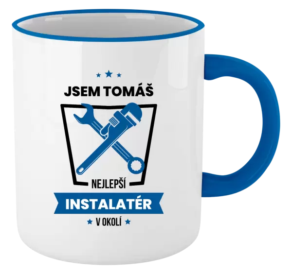 Hrnek Nejlepší v okolí - instalatér
