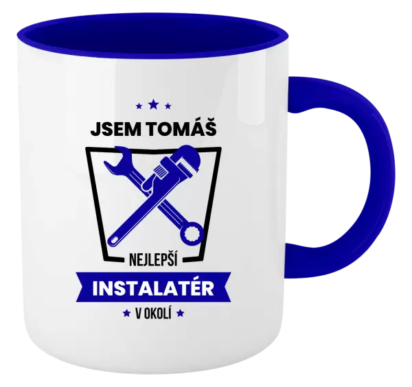 Hrnek Nejlepší v okolí - instalatér