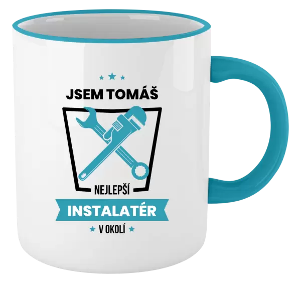 Hrnek Nejlepší v okolí - instalatér