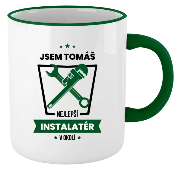 Hrnek Nejlepší v okolí - instalatér