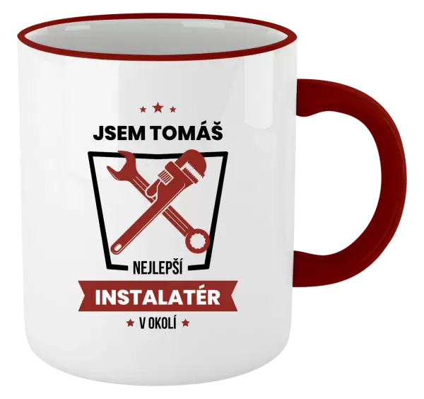 Hrnek Nejlepší v okolí - instalatér