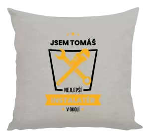 Polštář Nejlepší v okolí - instalatér