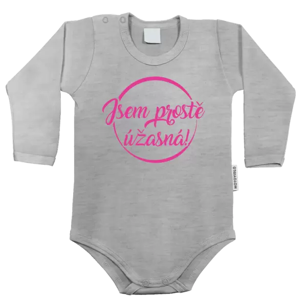 Dětské body Jsem prostě úžasná