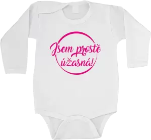 Dětské body Jsem prostě úžasná