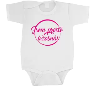 Dětské body Jsem prostě úžasná