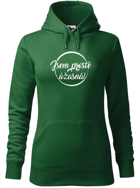 Dámská mikina Jsem prostě úžasná
