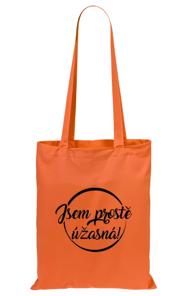 Látková taška Jsem prostě úžasná