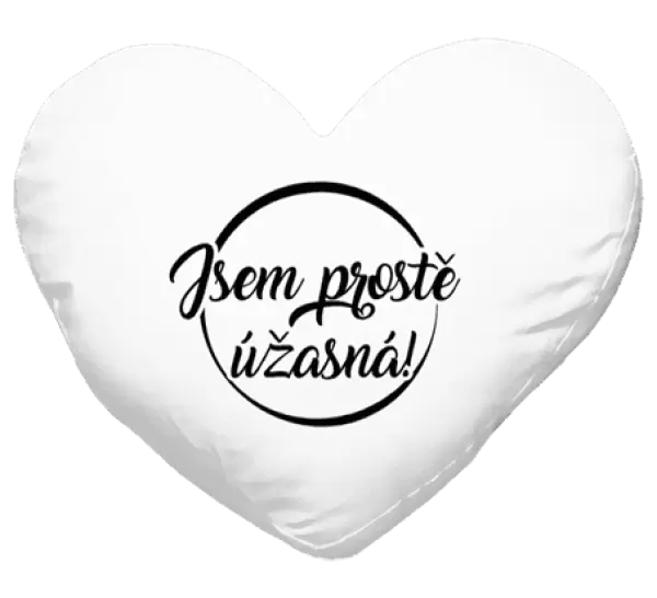 Polštář Jsem prostě úžasná