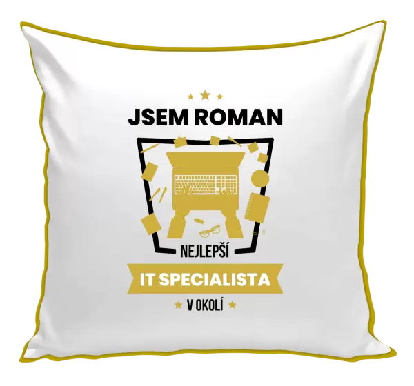 Polštář Nejlepší v okolí - IT specialista
