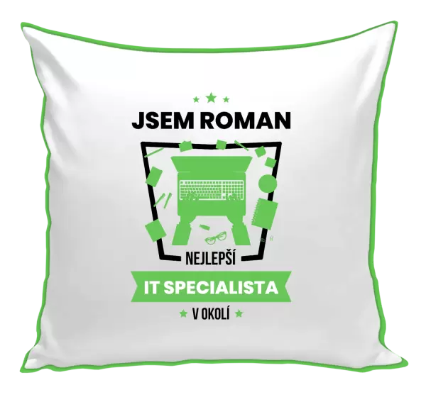 Polštář Nejlepší v okolí - IT specialista