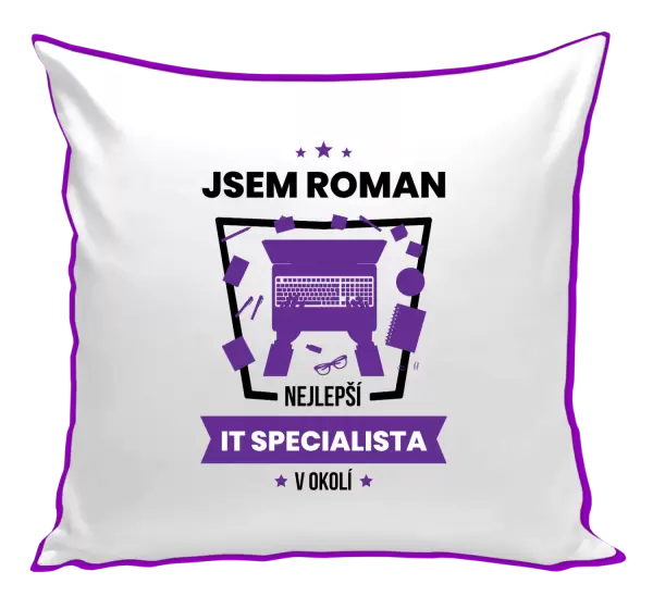 Polštář Nejlepší v okolí - IT specialista