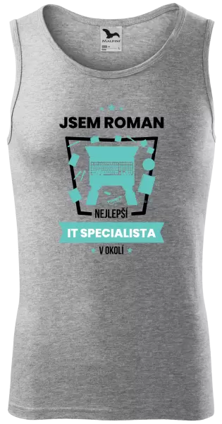 Pánské tílko Nejlepší v okolí - IT specialista
