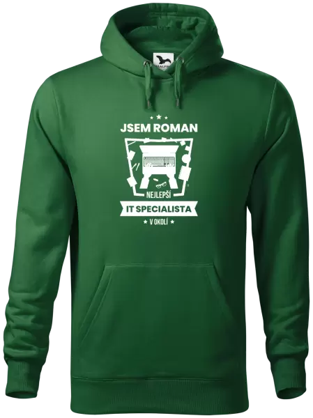 Pánská mikina Nejlepší v okolí - IT specialista