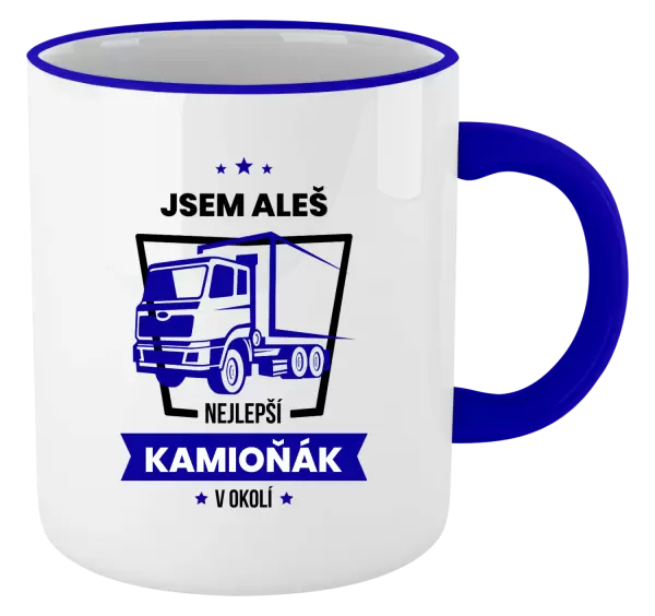 Hrnek Nejlepší v okolí - kamioňák