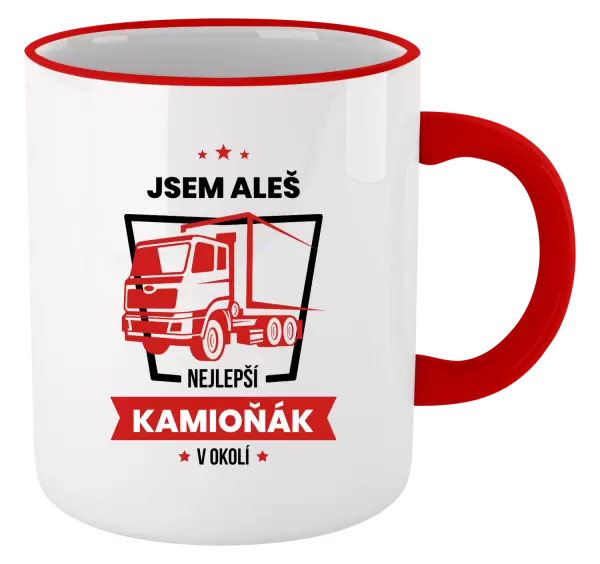 Hrnek Nejlepší v okolí - kamioňák
