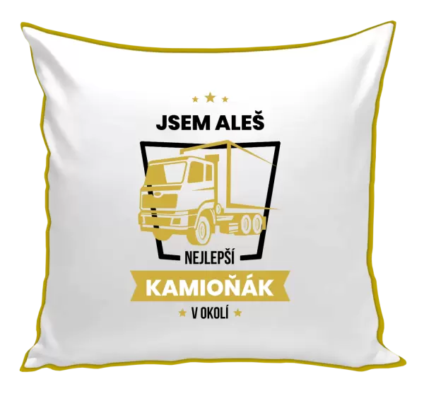 Polštář Nejlepší v okolí - kamioňák