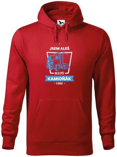 Pánská mikina Nejlepší v okolí - kamioňák